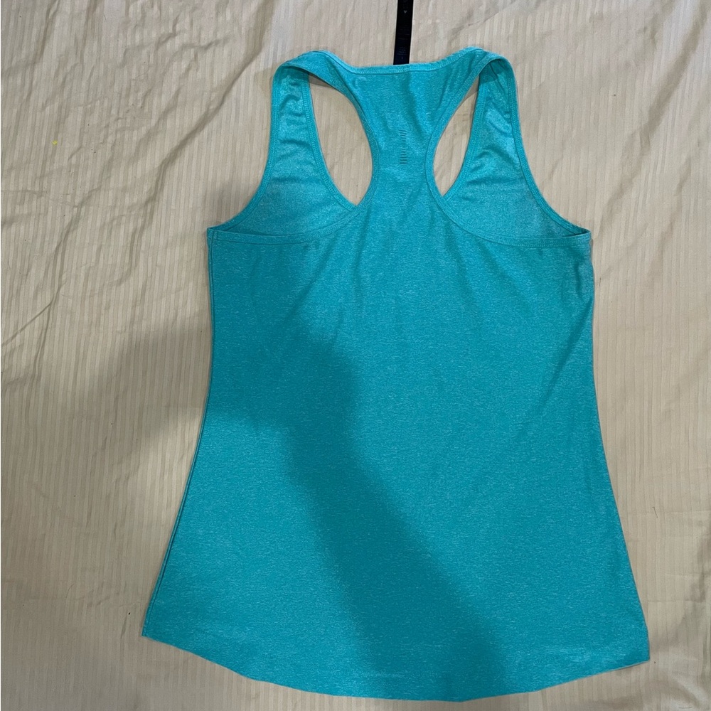 RBX Turquoise Racerback Tank Top - Picture 3 of 8